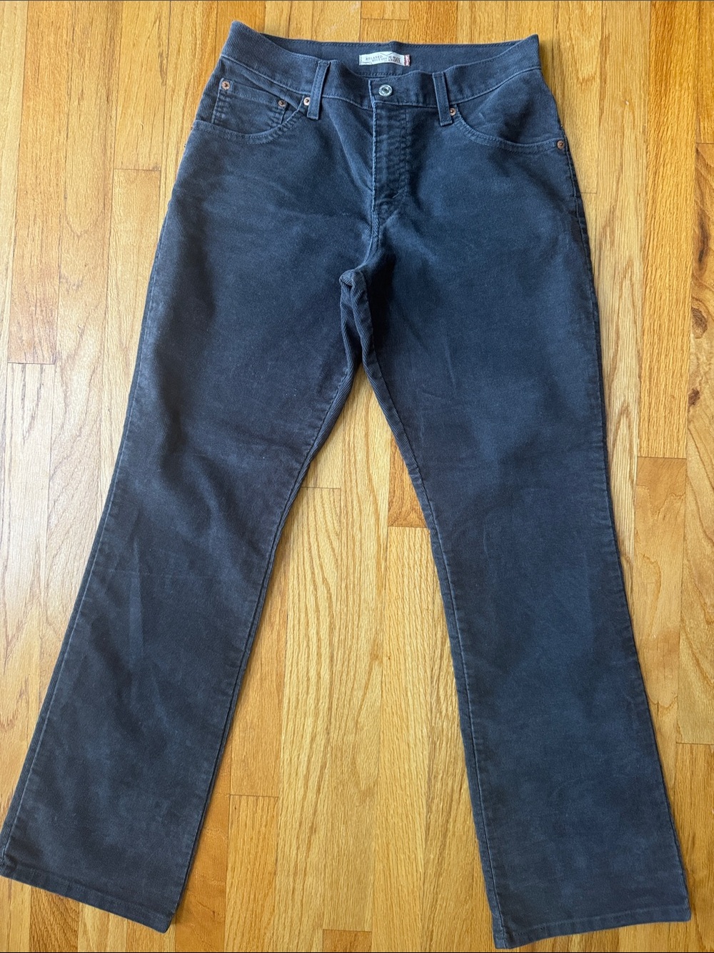 Black Levi jeans corduroy